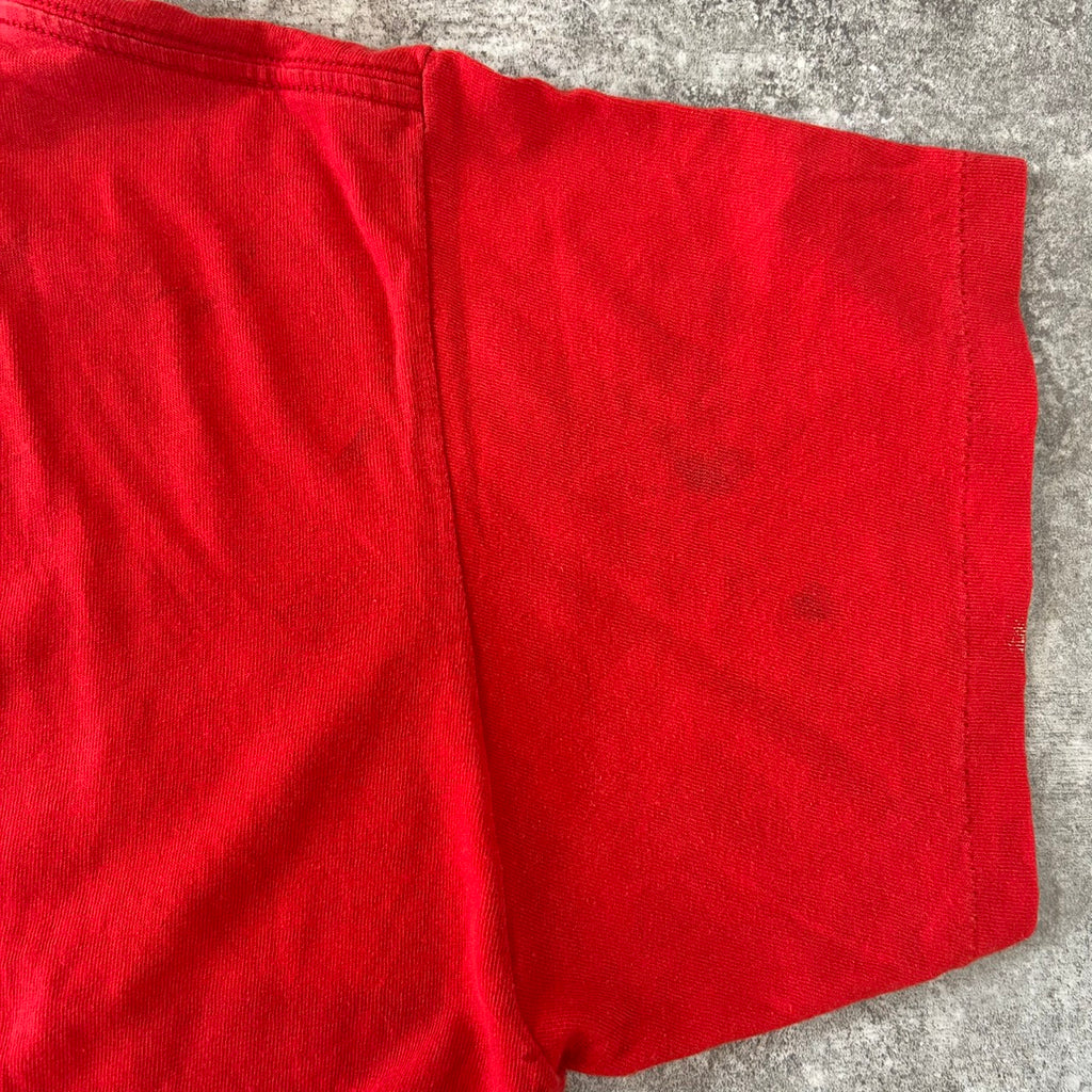 90's NBA CHICAGO BULLS LOGO 7 inc size XL MADE in USA