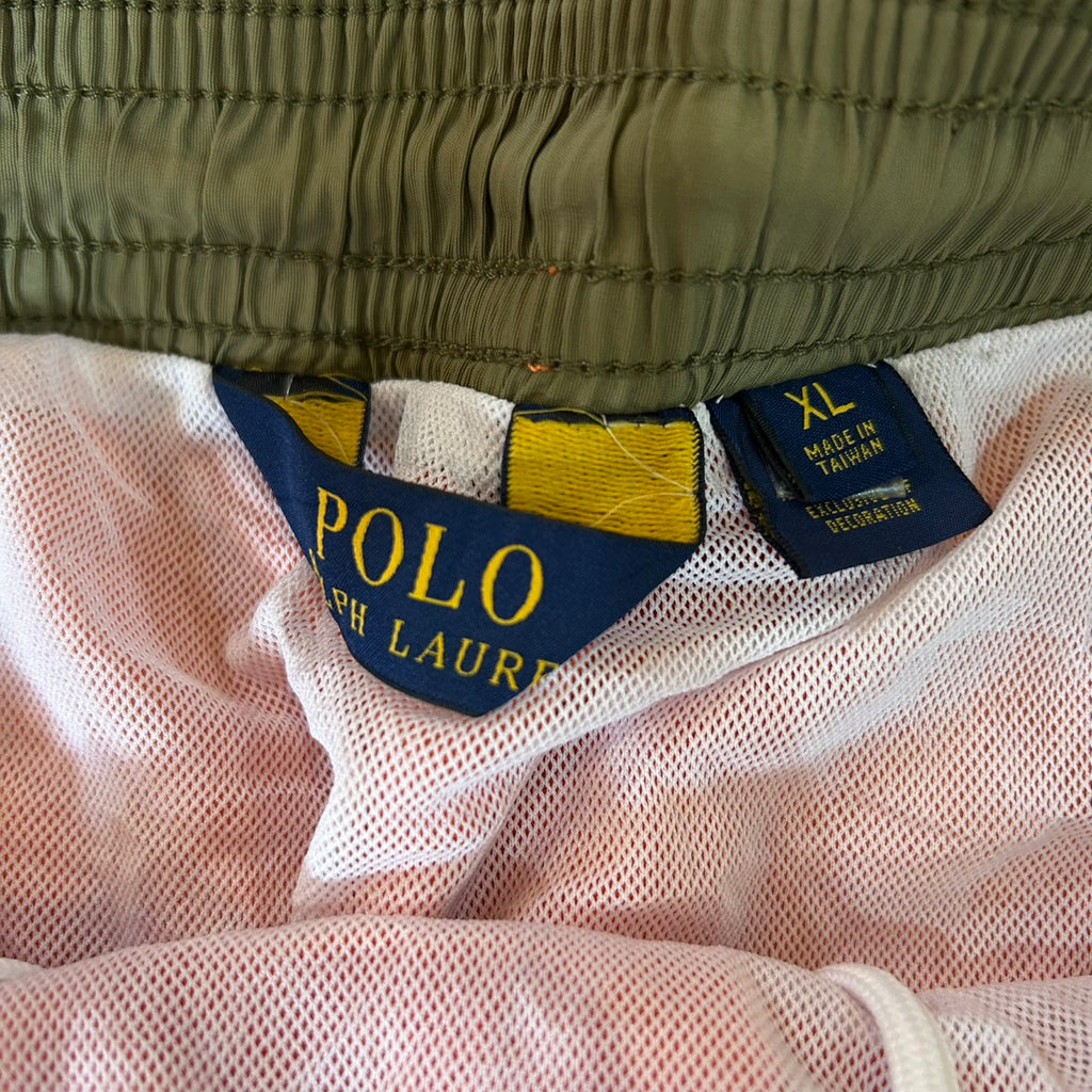 90's POLO RALPH LAUREN "Orange" Swim Short Size XL