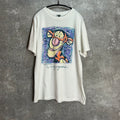 90's Disney Pooh Tigger Paint Tee VINTAGE
