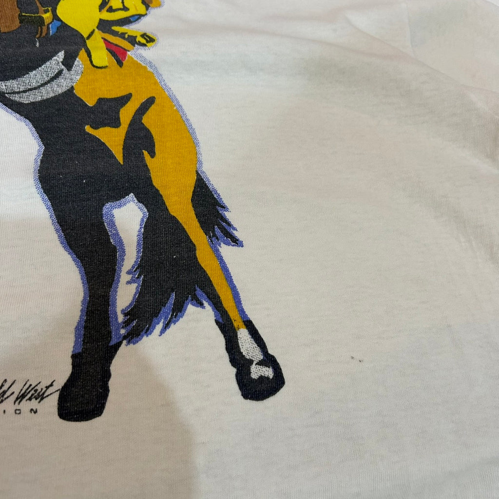 90's Marlboro Wild West BORO POCKET Tee COWBOY 90s VINTAGE