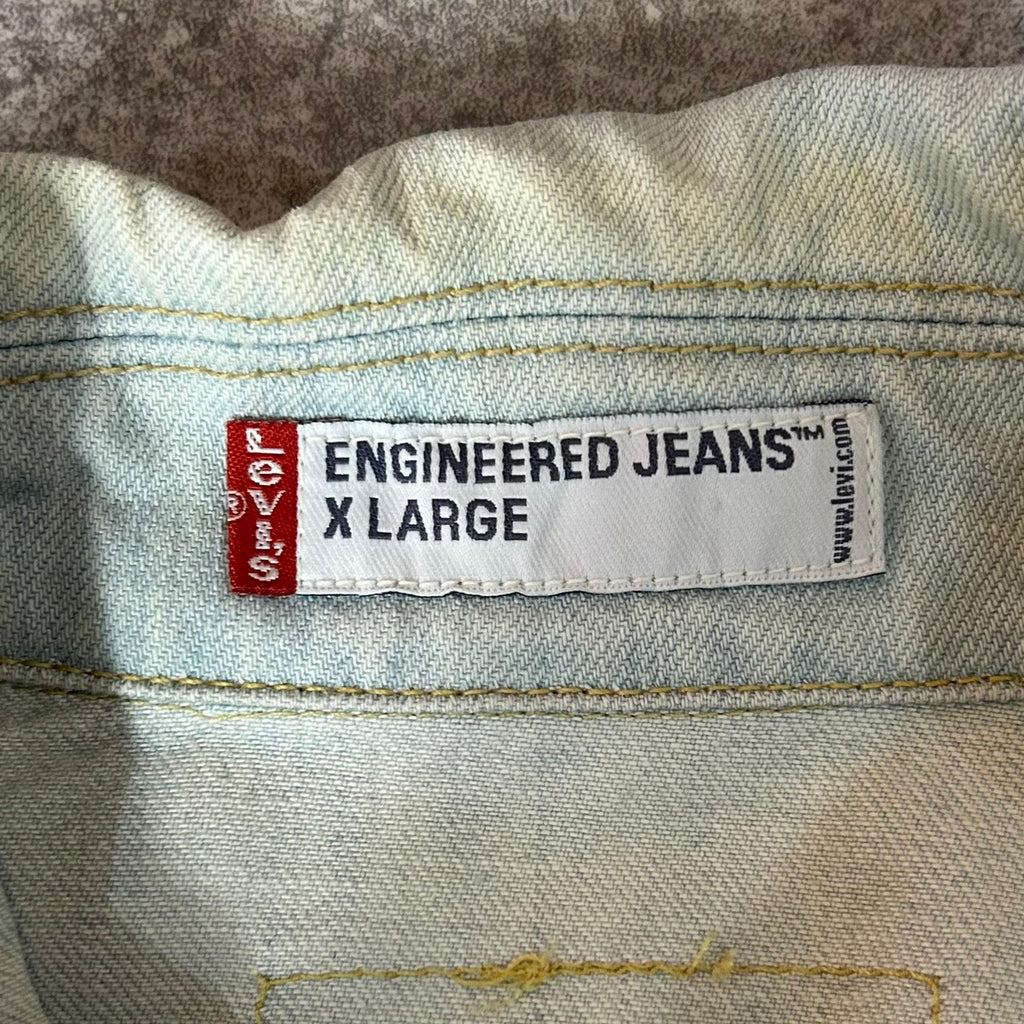 00's EU Levi's ENGINEERED 70100 3D CUT SIZE XL Y2K