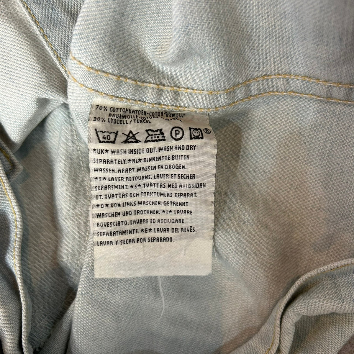 00's EU Levi's ENGINEERED 70100 3D CUT SIZE XL Y2K