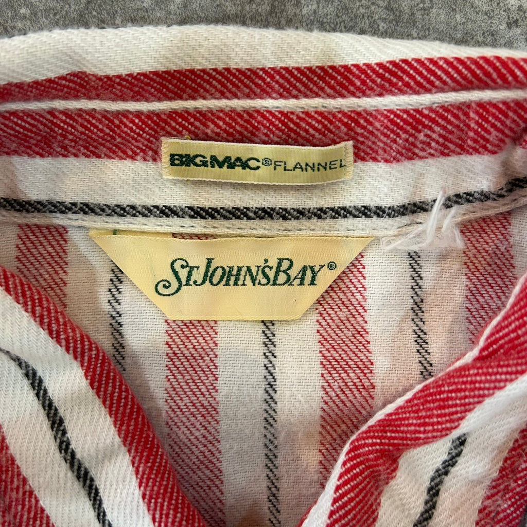 St John's Bay BIG MAC STRIPE Flannel Shirt