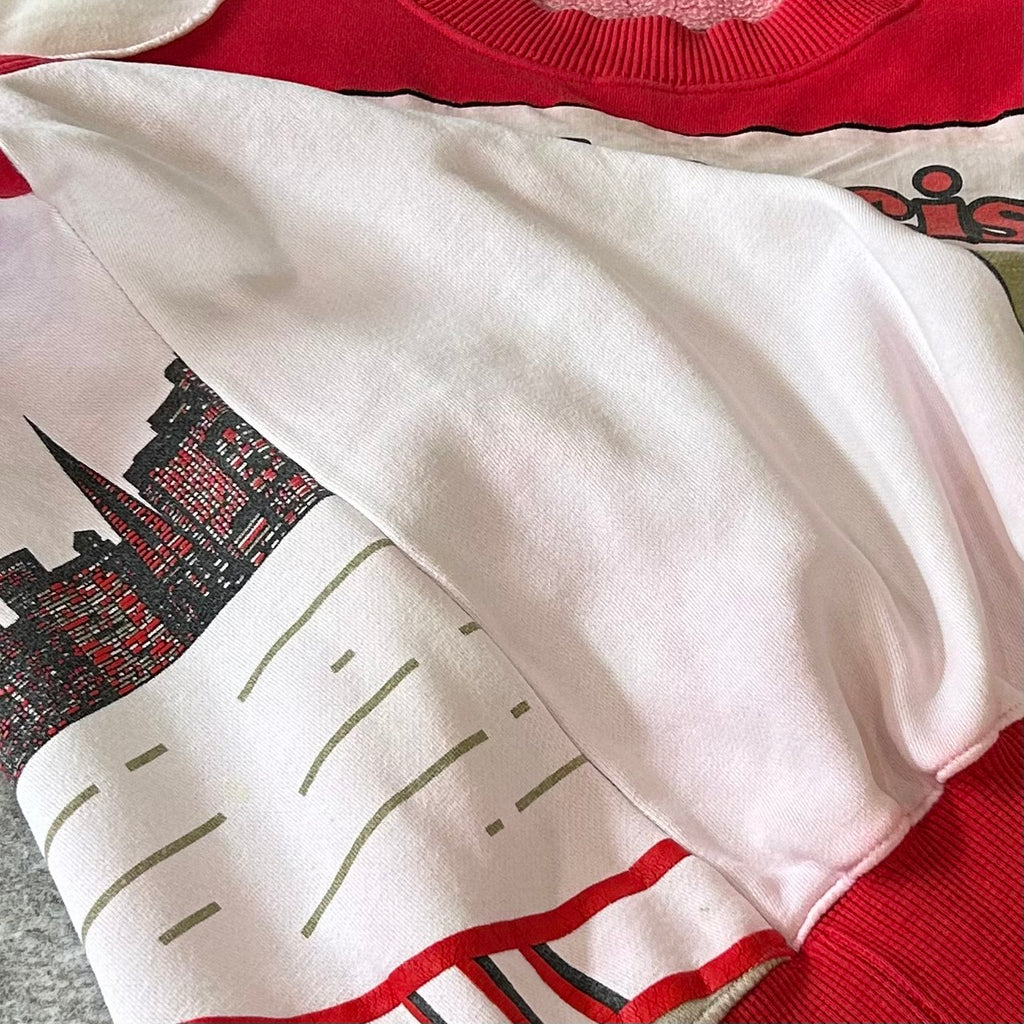 90's STARTER NFL San Francisco 49ers VINTAGE SWEAT MADE IN MALAYSIA