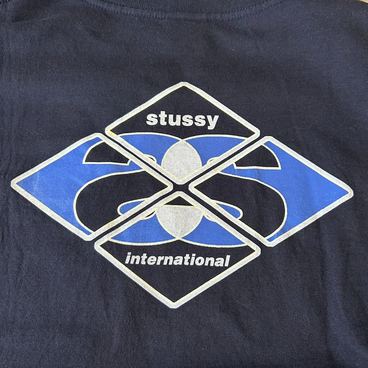 90's OLD STUSSY SS LOGO international OLD SKATE