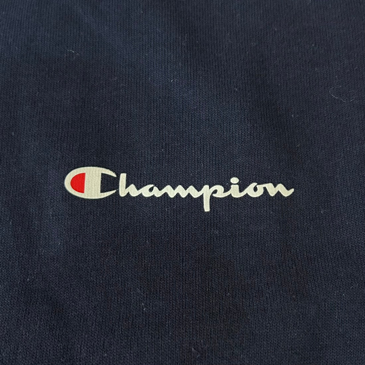 90's Champion Tee NAVY Deadstock MADE in USA