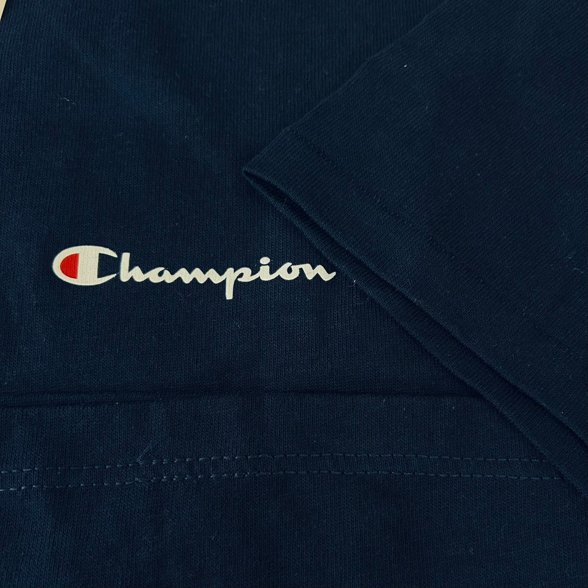 90's Champion Tee NAVY Deadstock MADE in USA