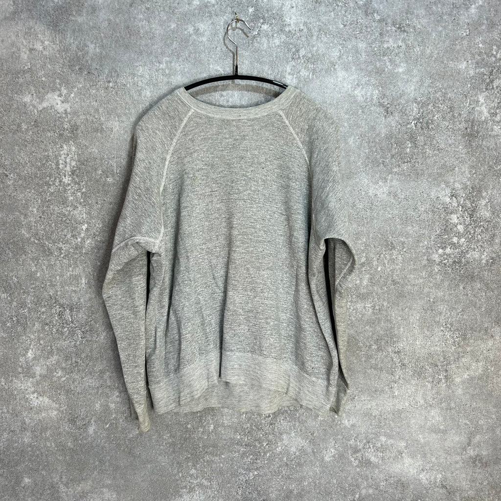 VINTAGE 60's MAYO SPRUCE RAGLAN SLEEVE COLLEGE PRINT SWEAT SHIRTS