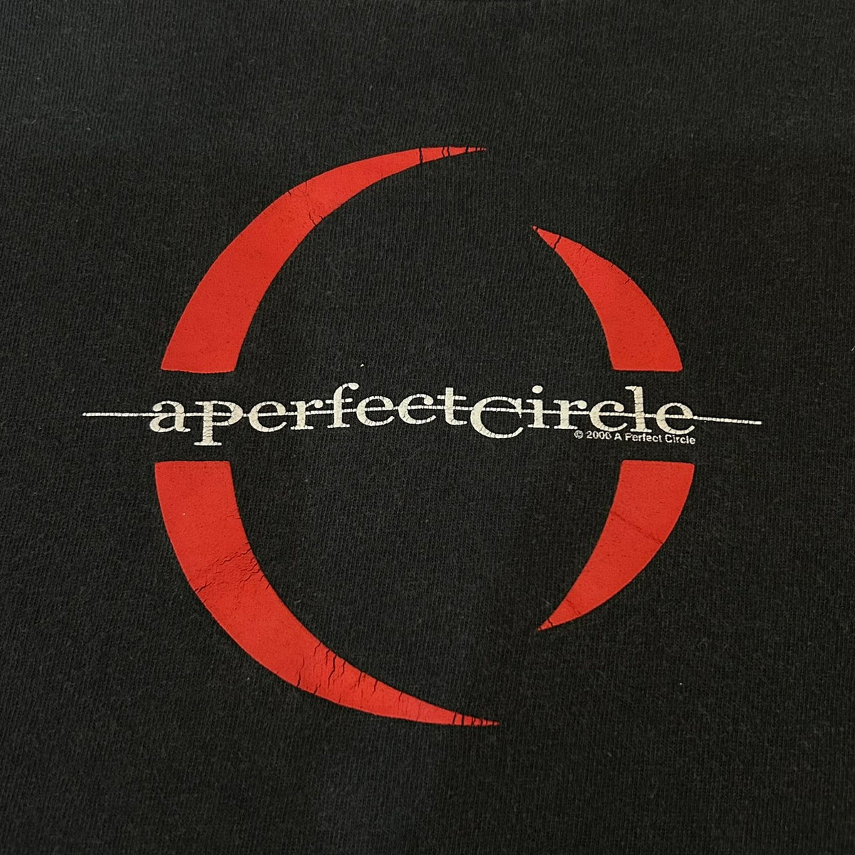 00's BAND Tee [ A Perfect Circle ] BLACK FADE ALL SPORT Size XL