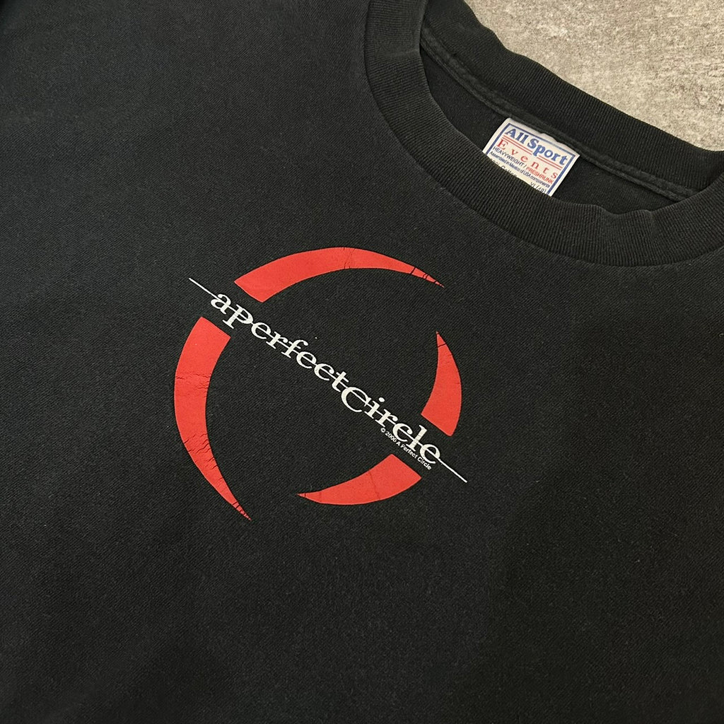 00's BAND Tee [ A Perfect Circle ] BLACK FADE ALL SPORT Size XL