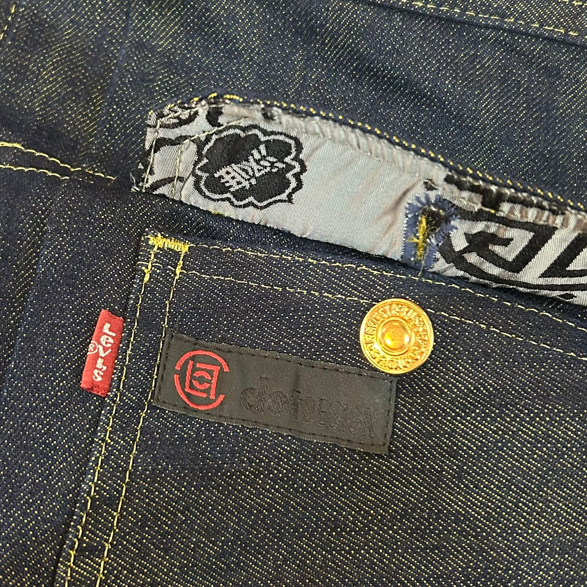 Levi's × CLOT 09AW GOLD 2nd TYPE DENIM TRUKER JAKCET 507xx