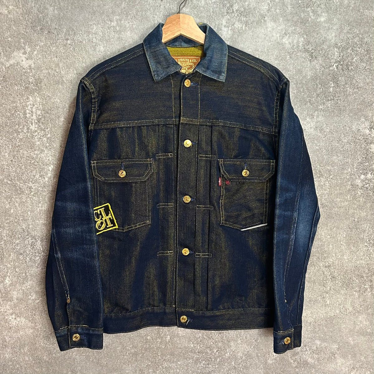 Levi's × CLOT 09AW GOLD 2nd TYPE DENIM TRUKER JAKCET 507xx
