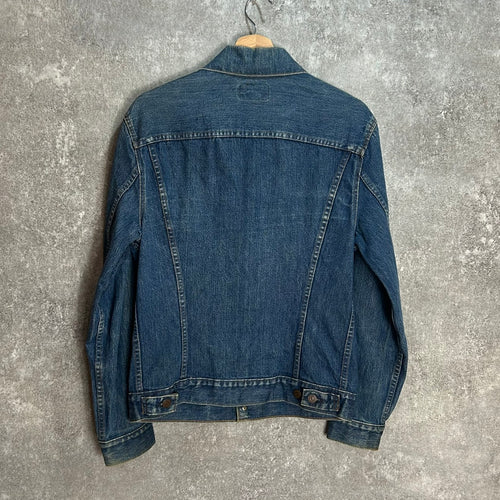 70's - 80's Levi’s 75505-0217 size 36 DENIM TRUCKER JACKET MADE IN CANADA