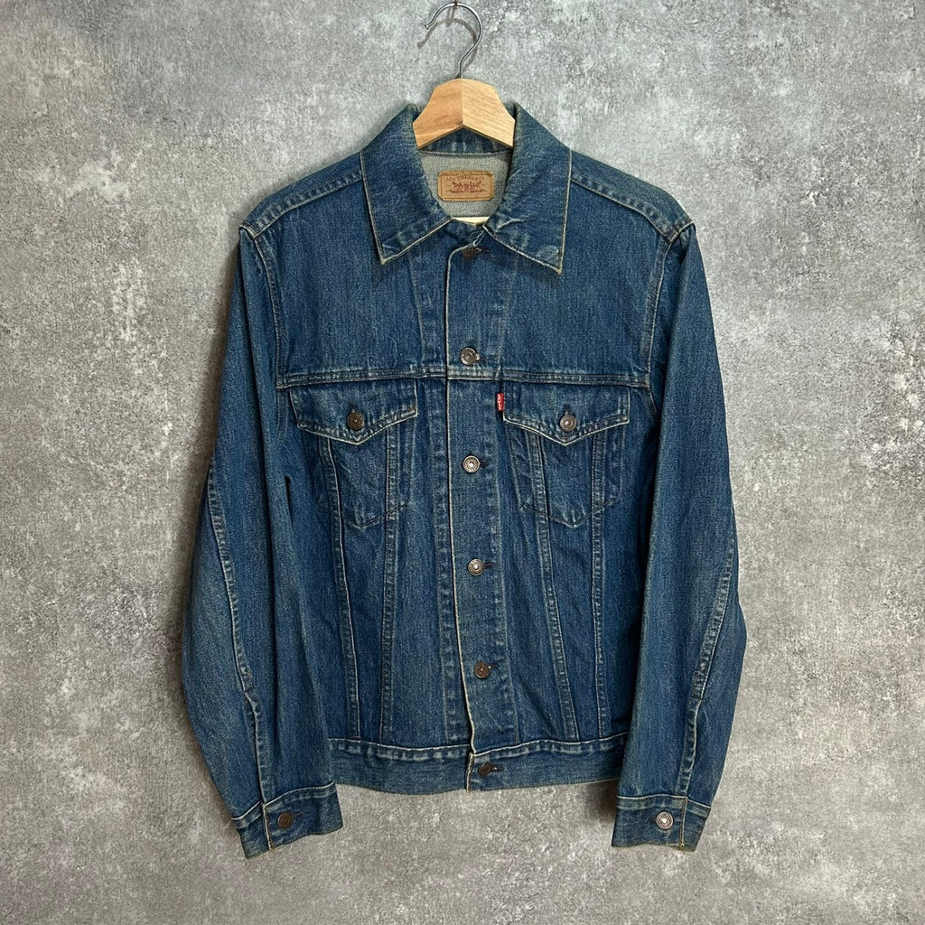 70's - 80's Levi’s 75505-0217 size 36 DENIM TRUCKER JACKET MADE IN CANADA