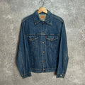 70's - 80's Levi’s 75505-0217 size 36 DENIM TRUCKER JACKET MADE IN CANADA