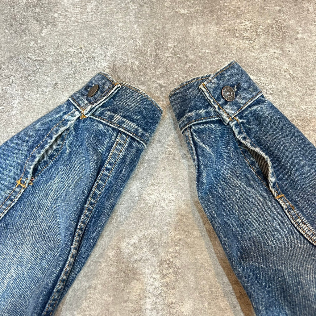 80's Levi’s 70506-0214 size 42R DENIM TRUCKER JACKET MADE IN CANADA