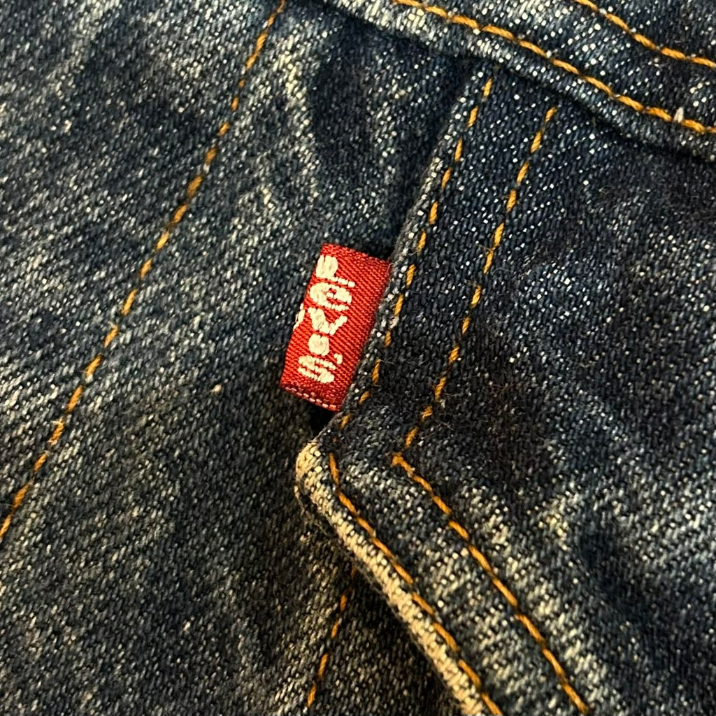 80's Levi’s 70506-0214 size 42R DENIM TRUCKER JACKET MADE IN CANADA