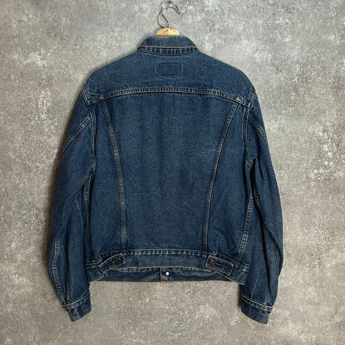 80's Levi’s 70506-0214 size 42R DENIM TRUCKER JACKET MADE IN CANADA