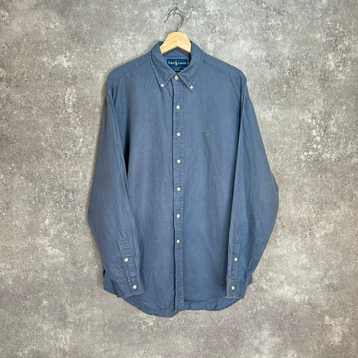 90's POLO RALPH LAUREN BLAKE LINEN SILK SHIRT
