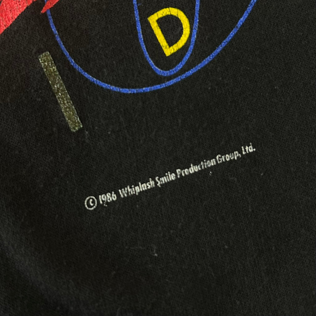 80's BILLY IDOL Whiplash Smile Tour Tee
