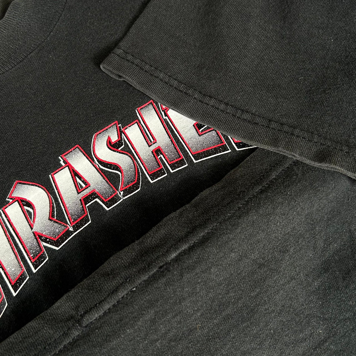 90's THRASHER GOOD FADE BLACK VINTAGE TEE
