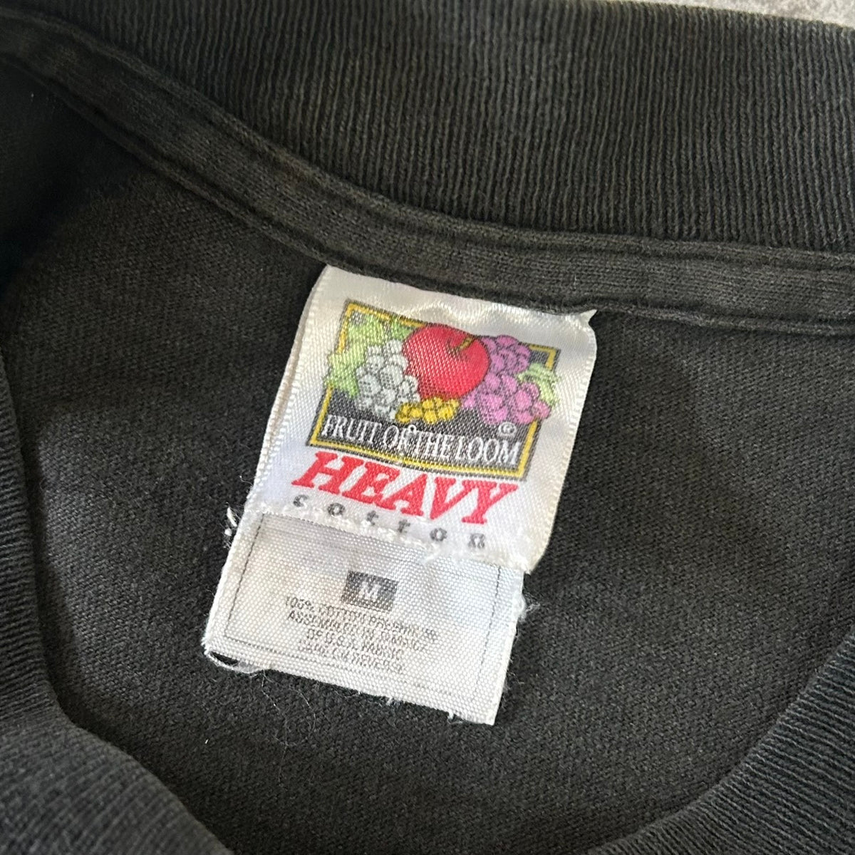 90's THRASHER GOOD FADE BLACK VINTAGE TEE
