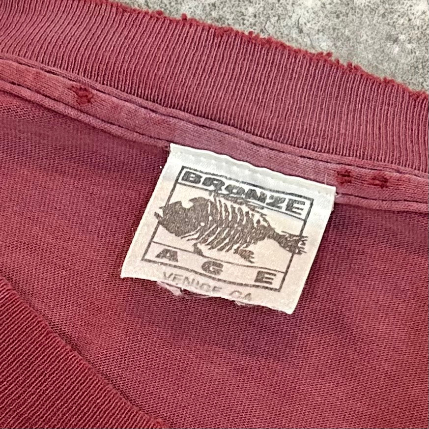 90's BRONGE AGE VINTAGE Tee OLD SKATE GOOD FADE