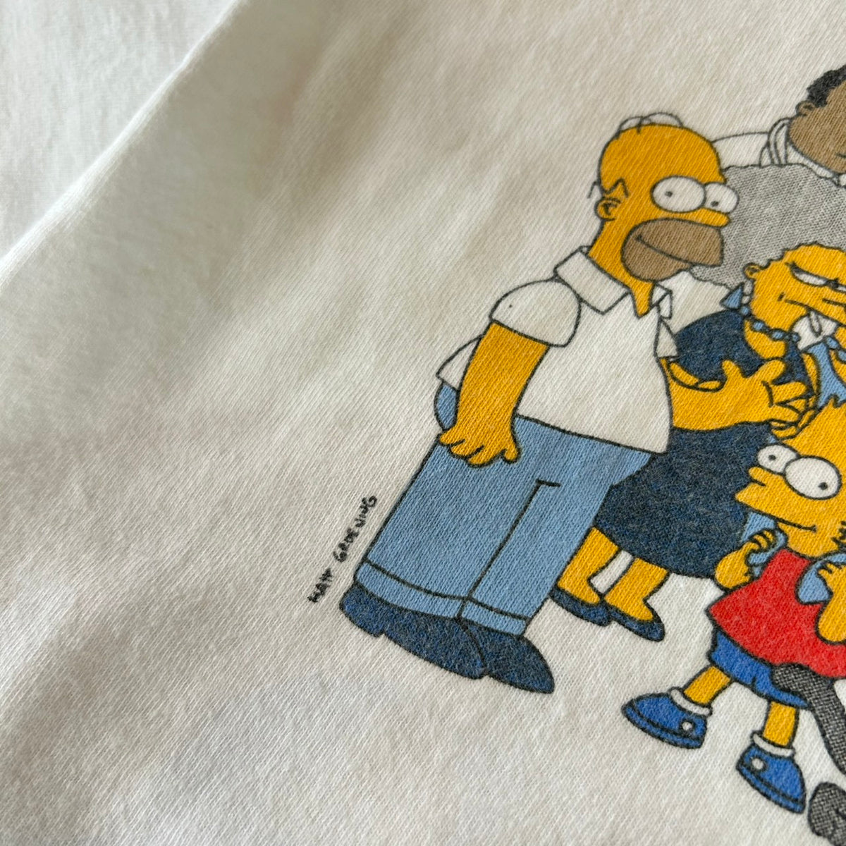 90's Hanes BEEFY-T THE Simpsons 1992 20th CENTURY FOX FILM VINTAGE Tee