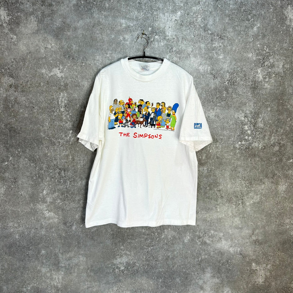 90's Hanes BEEFY-T THE Simpsons 1992 20th CENTURY FOX FILM VINTAGE Tee