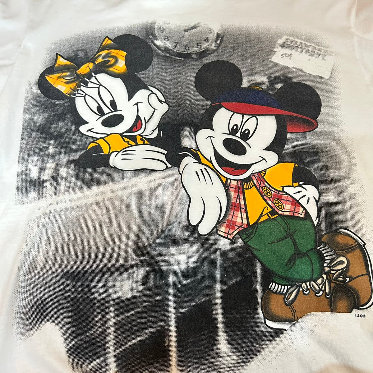 90's Disney Mickey & Minnie Tee Fruit of the loom VINTAGE