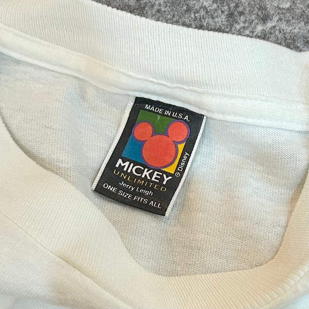 90's Disney Mickey & Minnie Tee Fruit of the loom VINTAGE