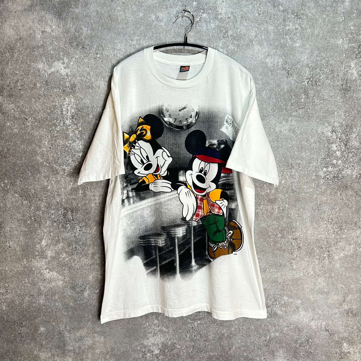 90's Disney Mickey & Minnie Tee Fruit of the loom VINTAGE