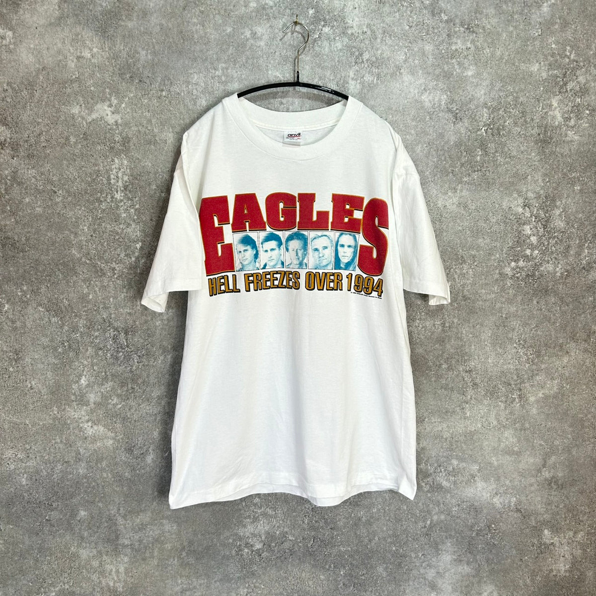90's EAGLES 1994 HELL FREEZES OVER Size XL anvil 90s BAND T