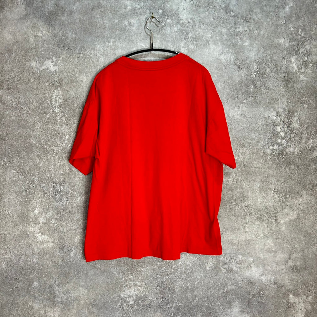 90's Cheers BOSTON Print Tee Size XL Tee Jays MADE in USA VINTAGE T