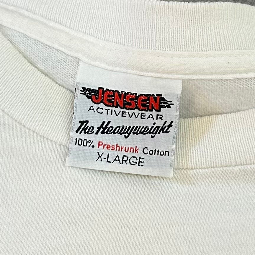 90's Georgetown Art of Medicine Adenovirus MADE in USA size XL JENSEN Activewear