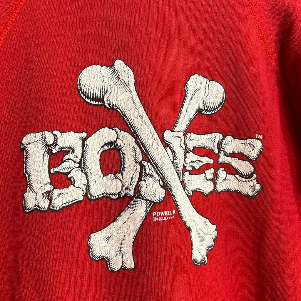 80's powell peralta CROSSBONE SWEAT size L Discus