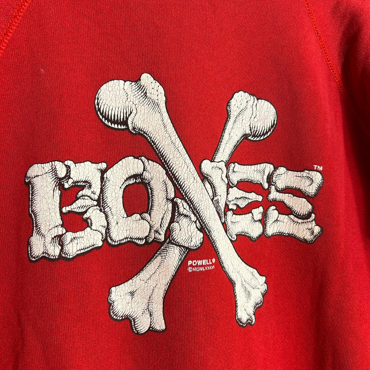 80's powell peralta CROSSBONE SWEAT size L Discus
