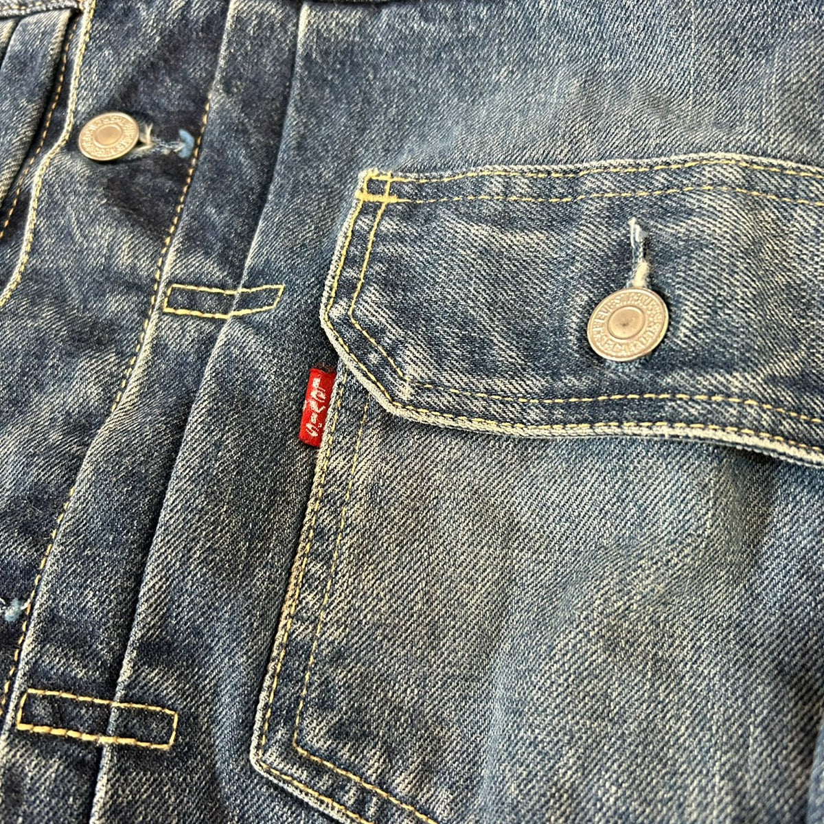 Levi's EU 2nd TYPE DENIM TRUCKER JACKET 70502 04 90's