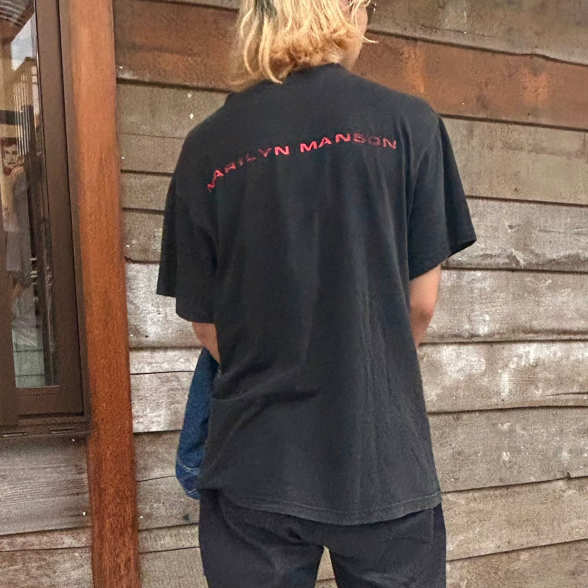 90's Marilyn Manson GOD IS IN THE TV WINTERLAND SIZE LARGE 1998 ©