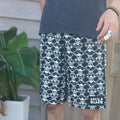90's Life's a beach Punk Skull Shorts OLD SKATE