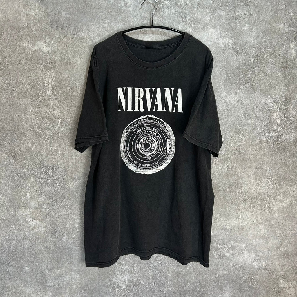 NIRVANA VESTIBULE BAND TEE REPRINT GOOD FADE