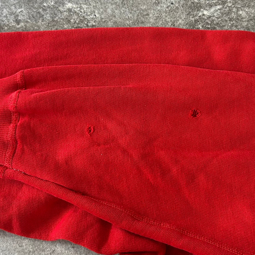 60's Champion RUNNERS TAG RAGLAN SLEEVE SWEAT SIZE L RED