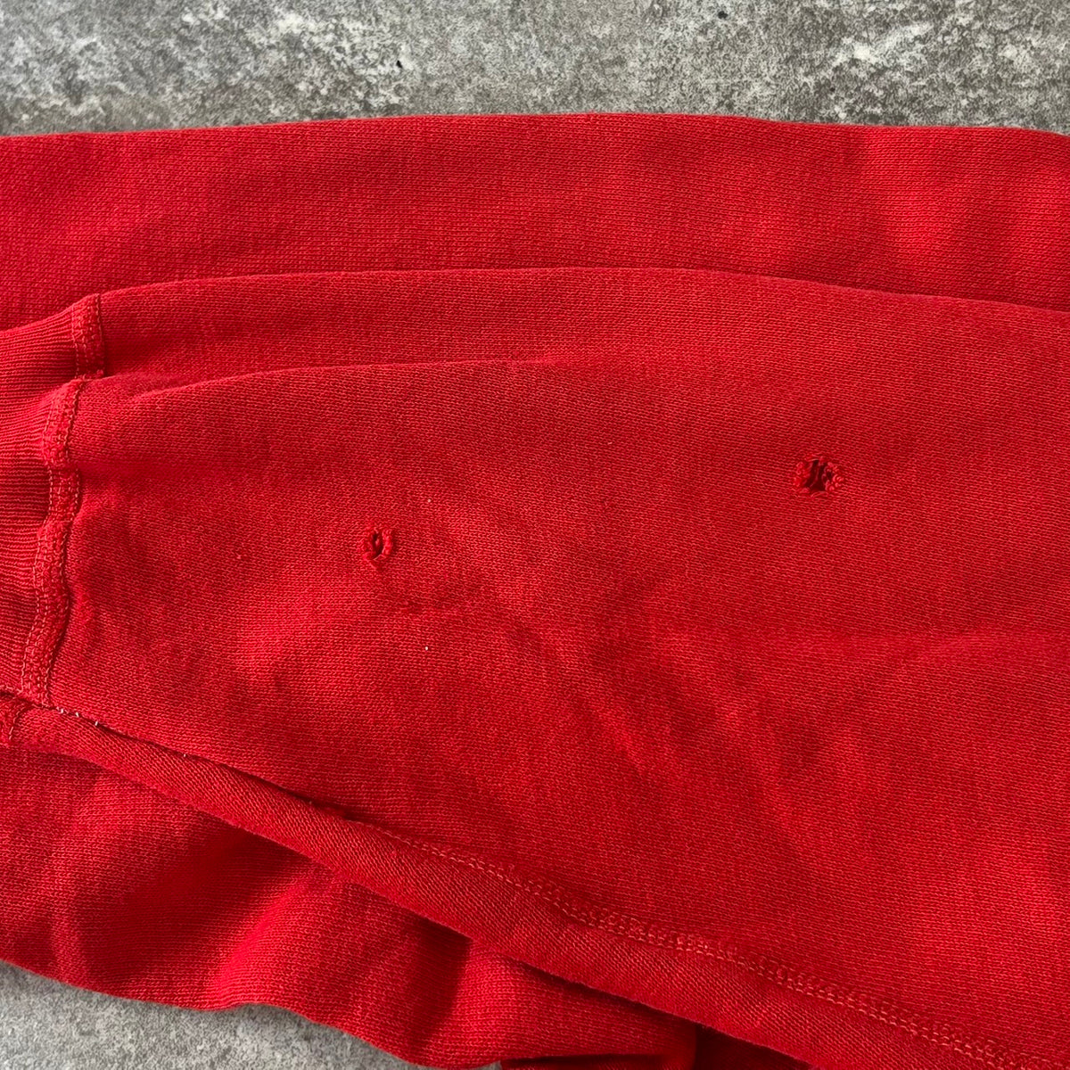 60's Champion RUNNERS TAG RAGLAN SLEEVE SWEAT SIZE L RED