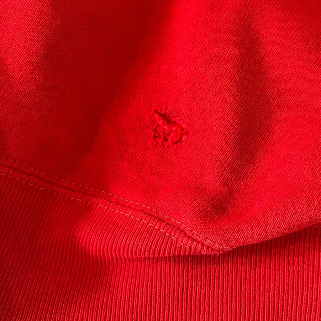 60's Champion RUNNERS TAG RAGLAN SLEEVE SWEAT SIZE L RED