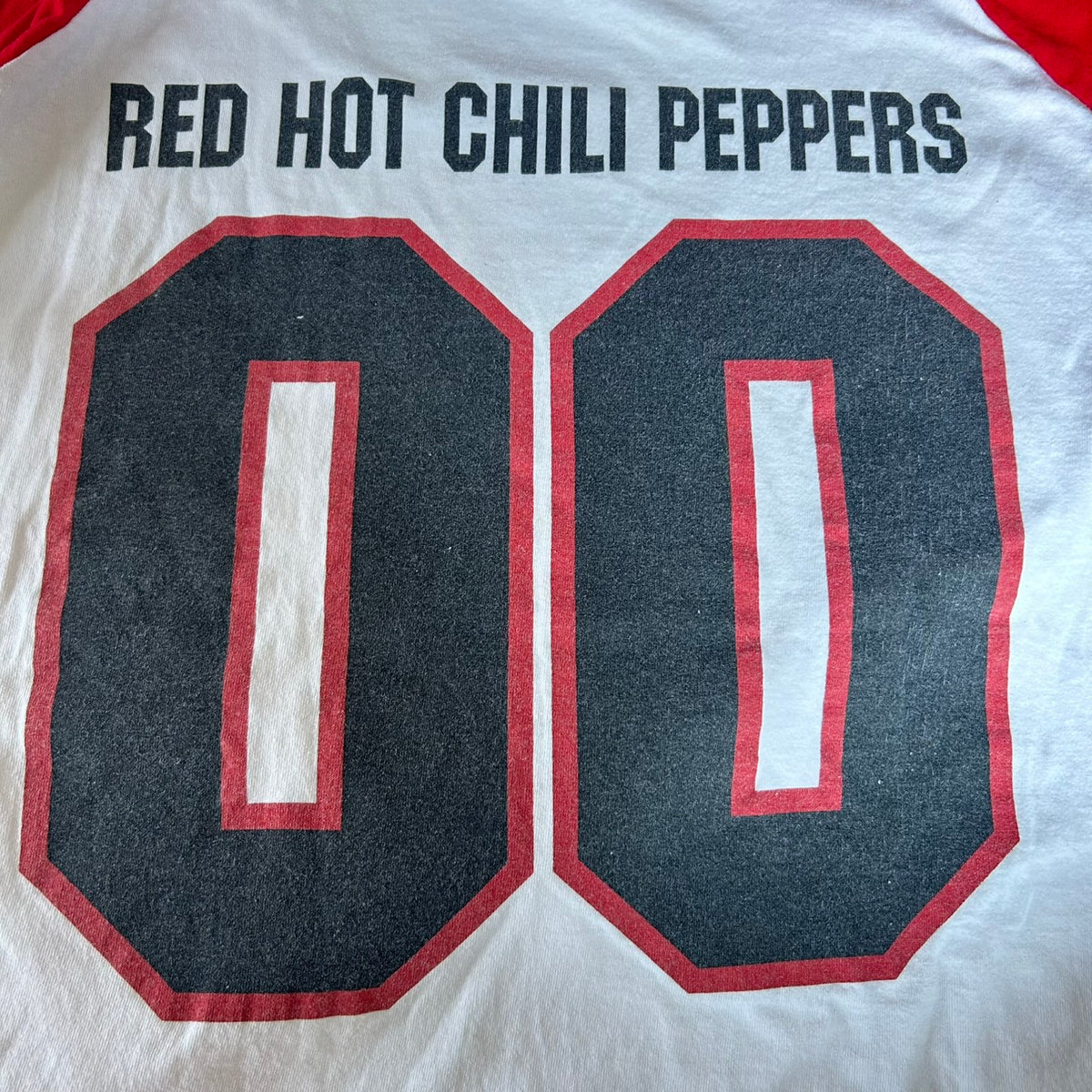 90's RED HOT CHILI PEPPERS Californication RAGLAN SLEEVE TEE SIZE XL 1999©