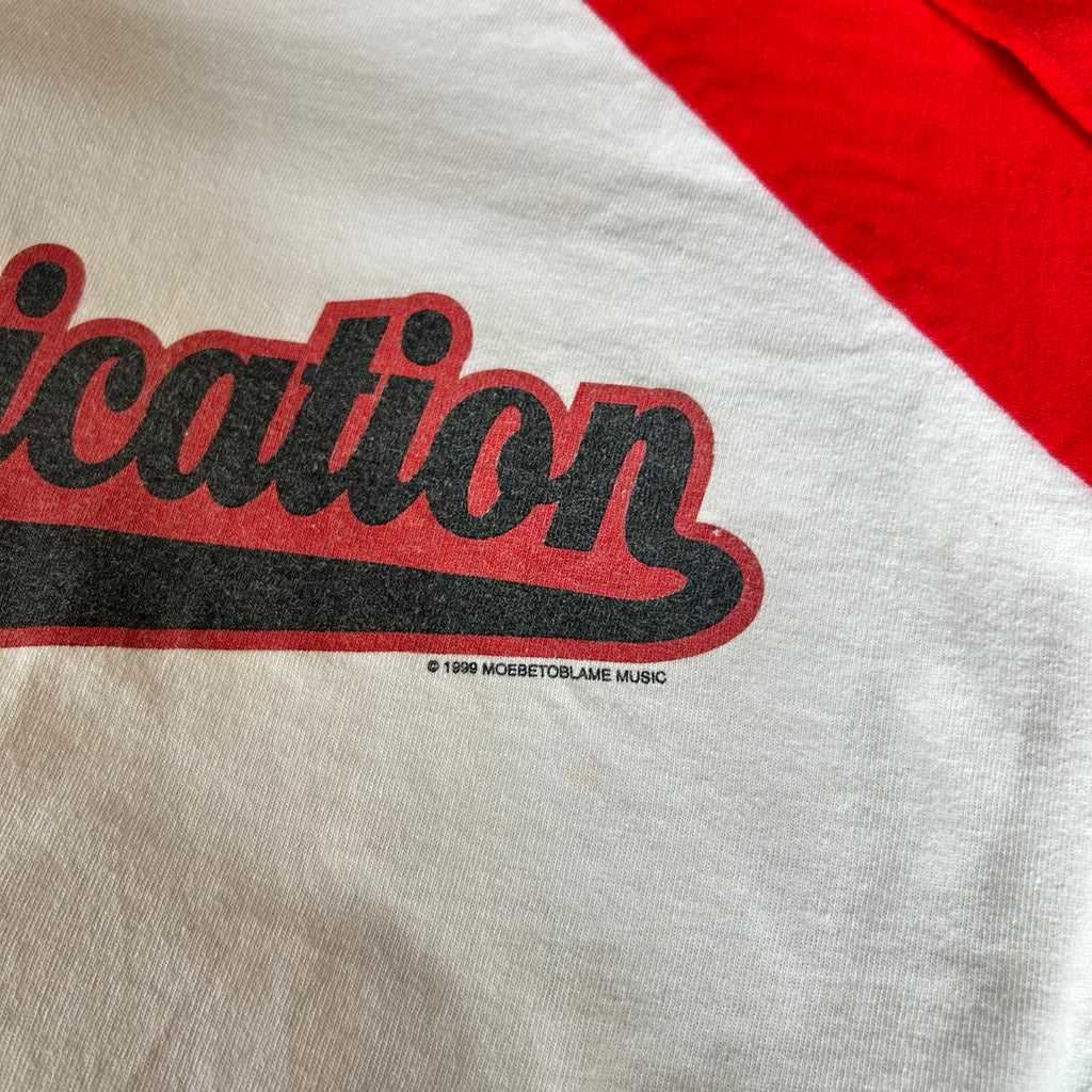 90's RED HOT CHILI PEPPERS Californication RAGLAN SLEEVE TEE SIZE XL 1999©