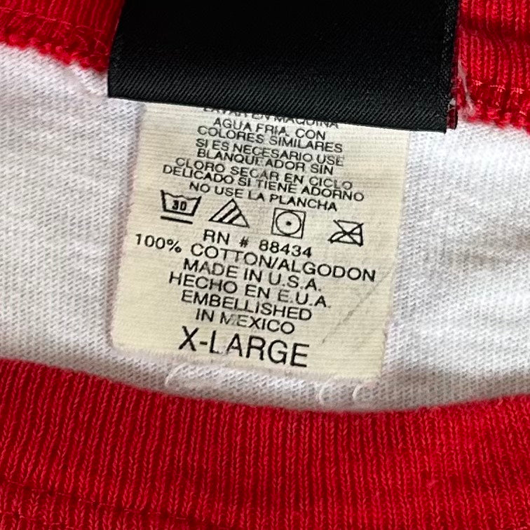 90's RED HOT CHILI PEPPERS Californication RAGLAN SLEEVE TEE SIZE XL 1999©