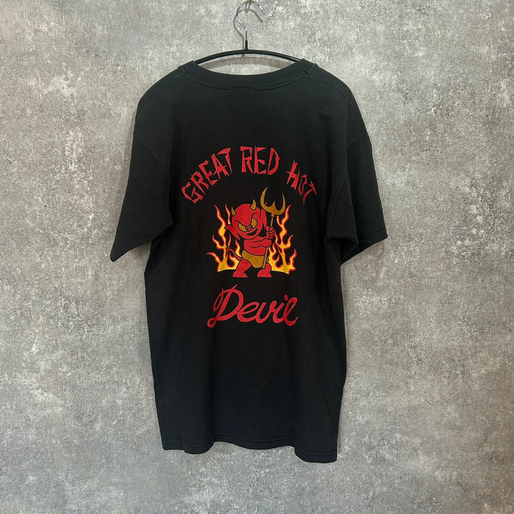 90's DOGTOWN GREAT RED HOT DEVIL TEE SIZE L OLD SKATE