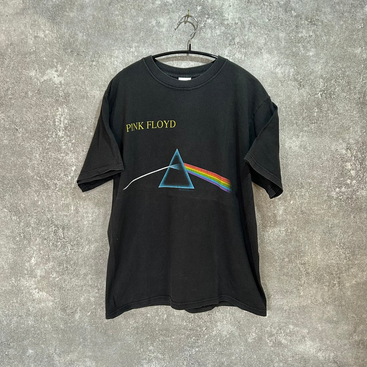 00's Pink Floyd The Dark Side of the Moon BAND TEE ANVIL SIZE M Y2K