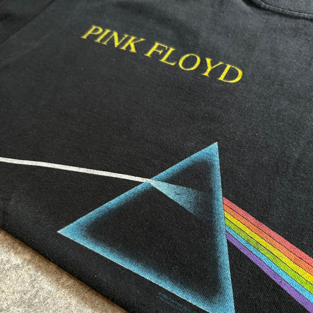 00's Pink Floyd The Dark Side of the Moon BAND TEE ANVIL SIZE M Y2K